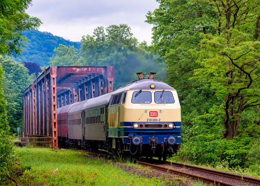 DB 218 003 in Nassau