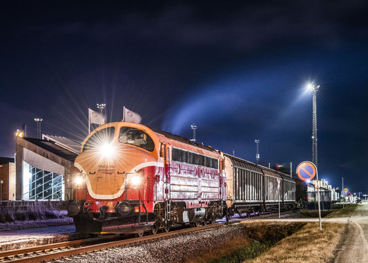 Midtjyske Jernbaners MY 28 “Victoria” in Aalborg Osthafen