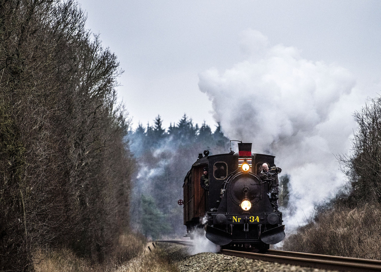 FFJ Nr. 34 mit Weihnachtszug